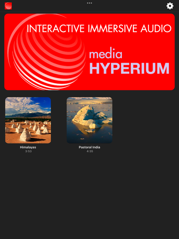 Media Hyperium mH-ii iPad screenshot 1 - Music app