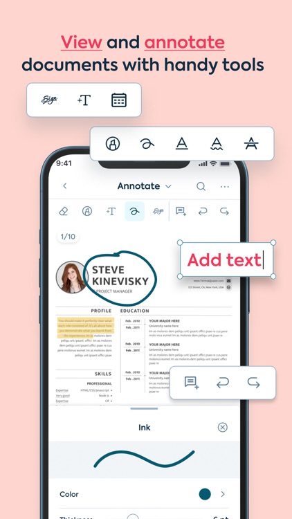 Lumin for BlackBerry screenshot-3