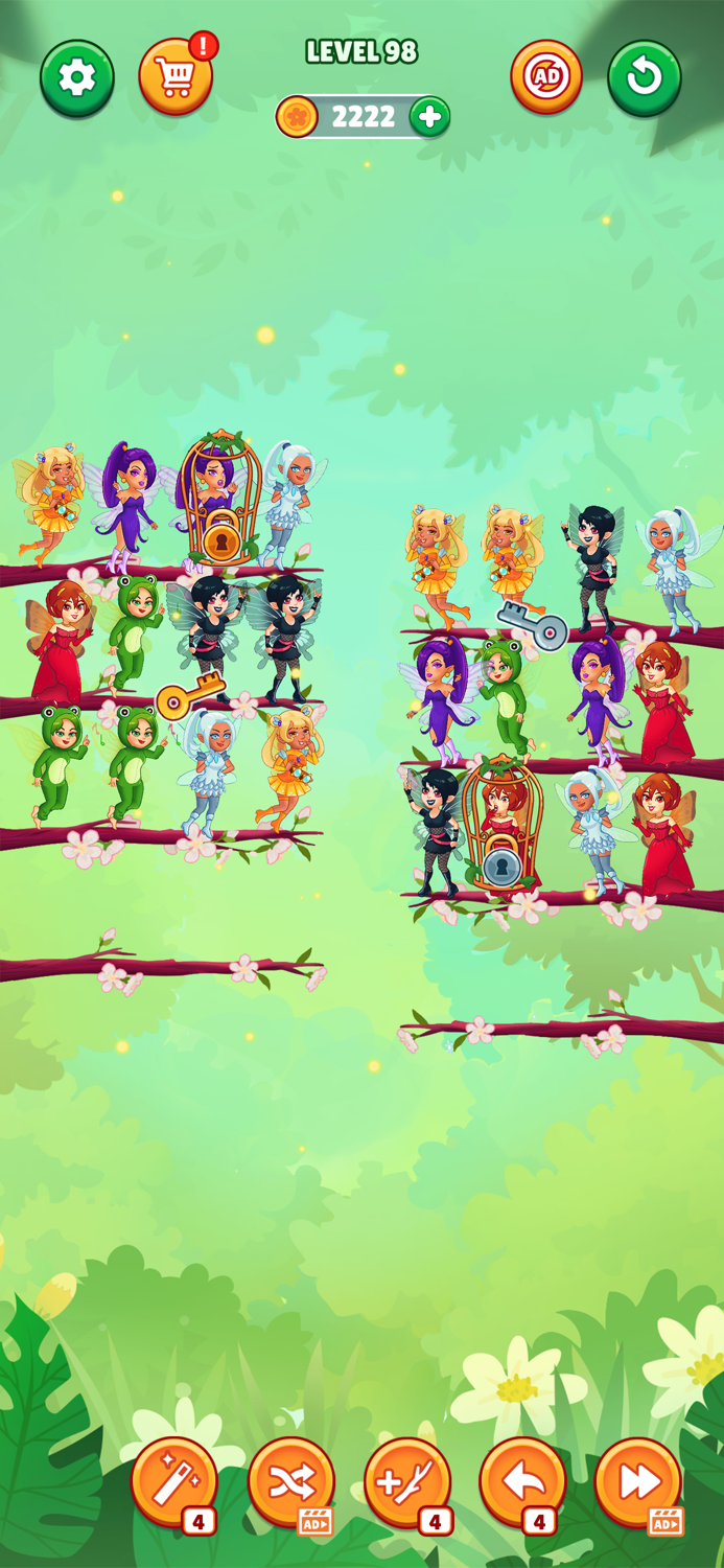 Fairy Sort - Color Puzzle