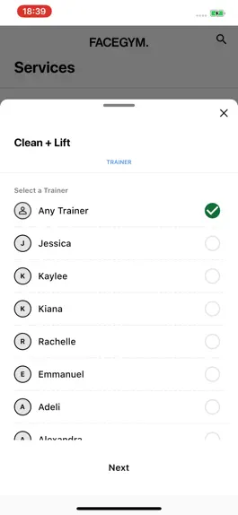 Game screenshot FACE GYM US hack
