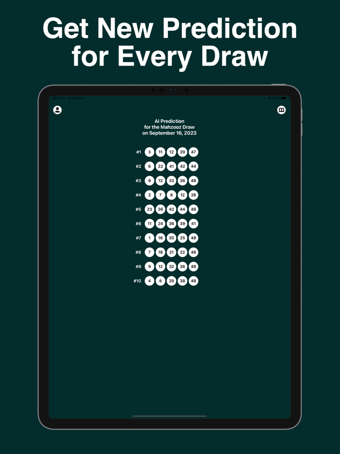 Mahzooz.ai Number Prediction