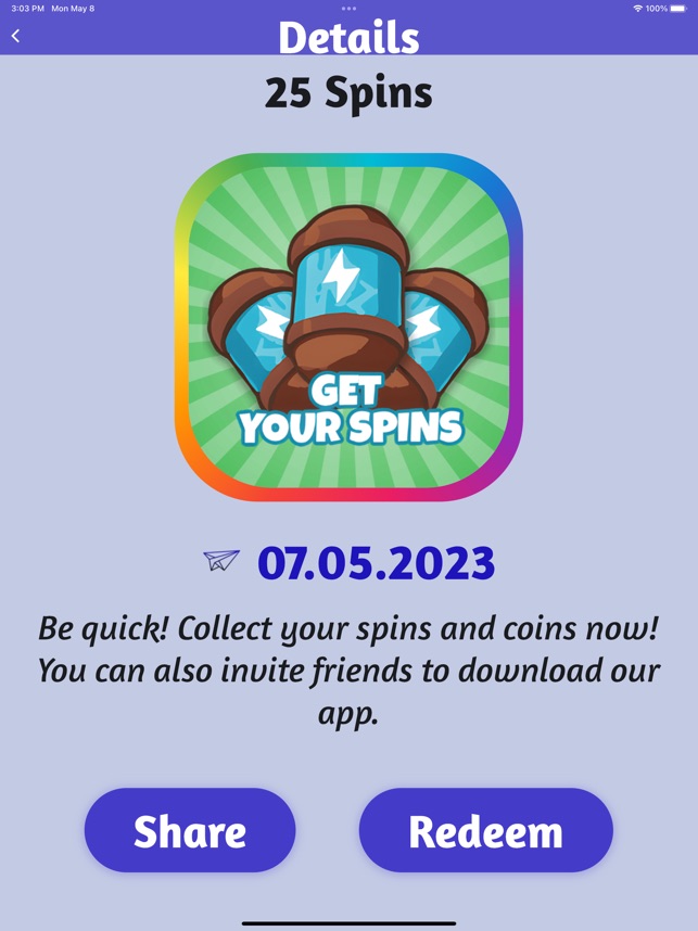 Spin Link & Coin for CM Master na App Store