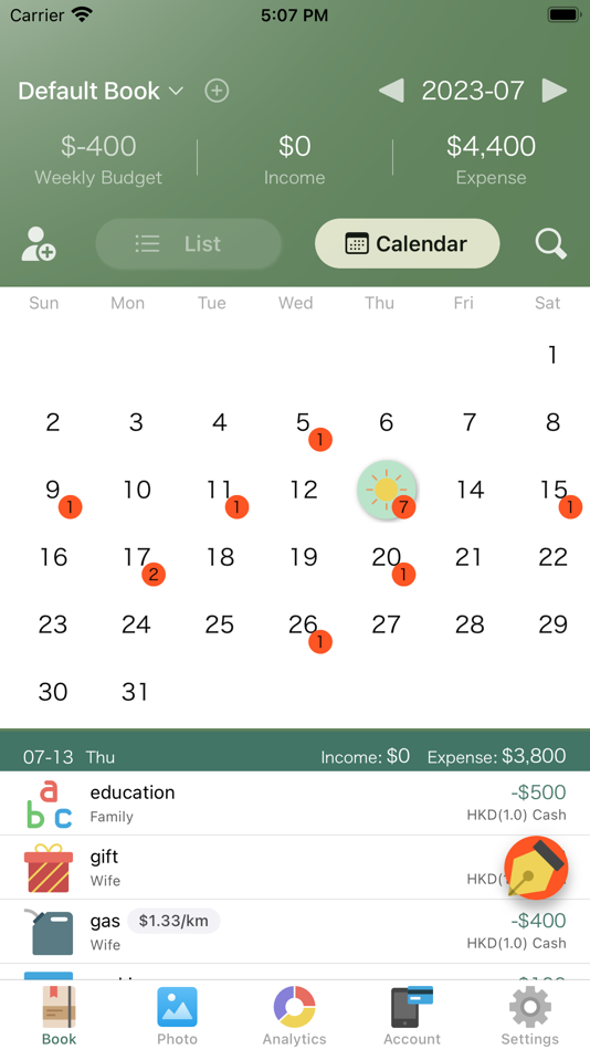 #1. Expense+ Share:Do it Together! (iOS) 由: Sze Kwok Cheung