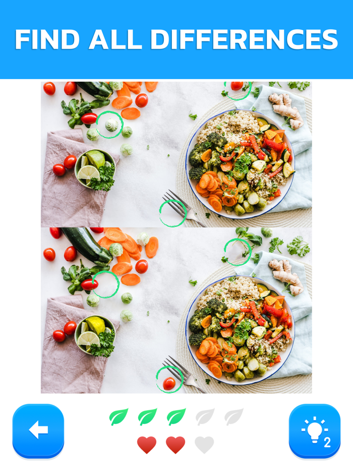 Find hidden differences