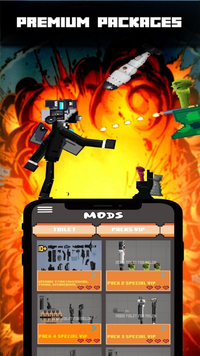 Mods toilet for Melon Play Screenshot