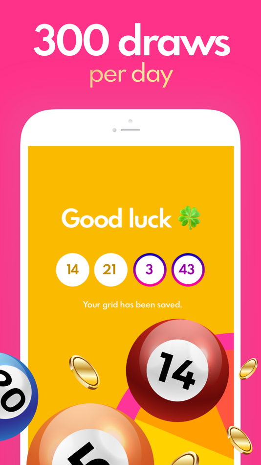 #5. KDO — Lottery 100% real (iOS) By: Agence Cinquante5