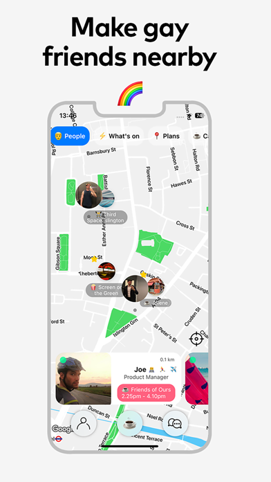 Screenshot #2 pour Playground: Gay Friends Nearby