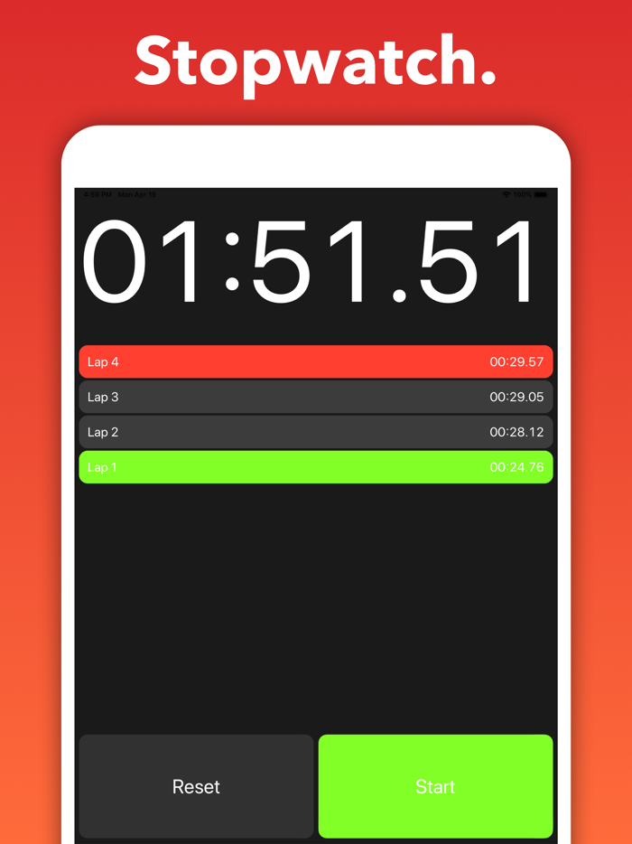 Seconds Pro Interval Timer