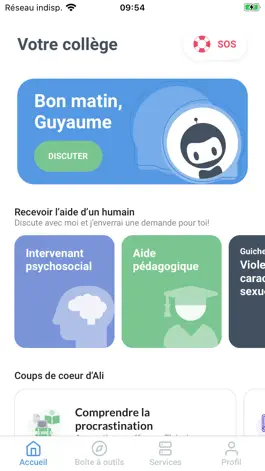 Game screenshot Ali chatbot santé mentale mod apk