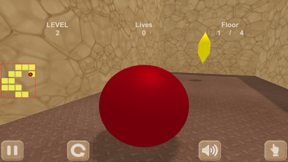 Red ball & maze. Inside View Screenshot