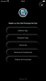 la voz del principe de paz iphone screenshot 3