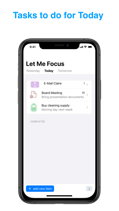 Screenshot #1 pour Let Me Focus