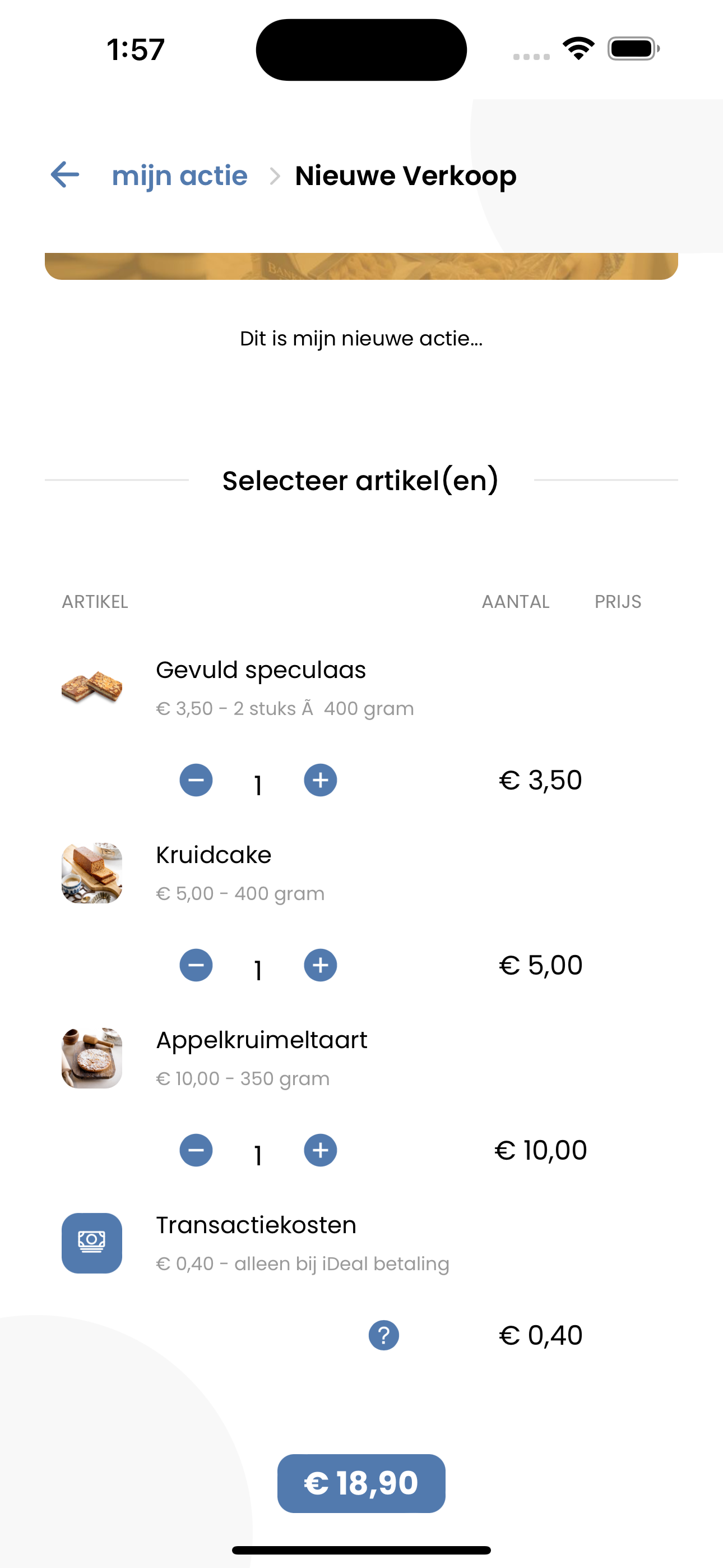 Clubkas-acties