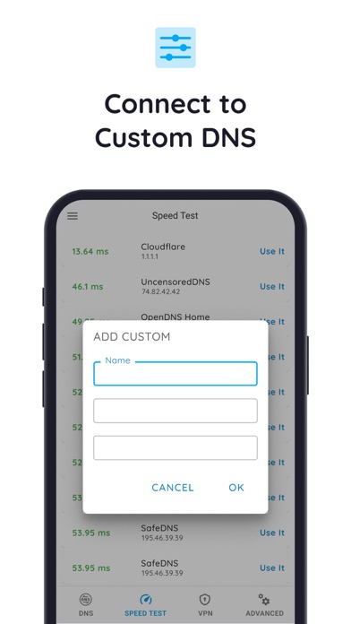 DNS & IP Changer - Secure VPN Screenshot