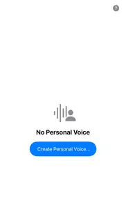 personal voice generator iphone screenshot 3
