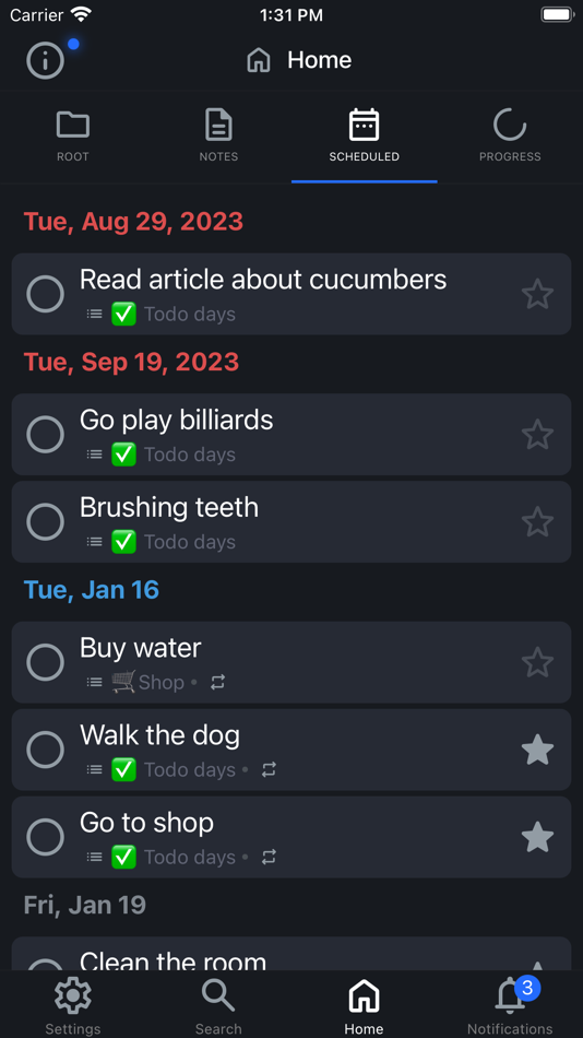 #3. MyBrainOrder: To-Do & Notes (iOS) 由: Anatolii Levitskyi