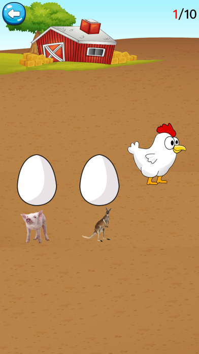 动物世界-认动物学声音智力开发拼图益智小游戏 Screenshot