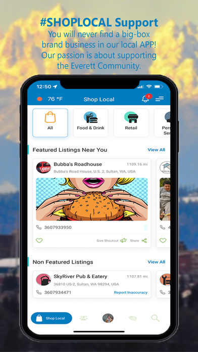 Everett Community App Screenshot