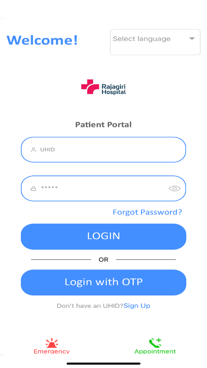 Patient Portal Rajagiri