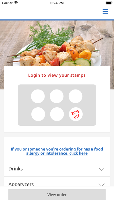 Appatyzers Urban Cuisine, Screenshot
