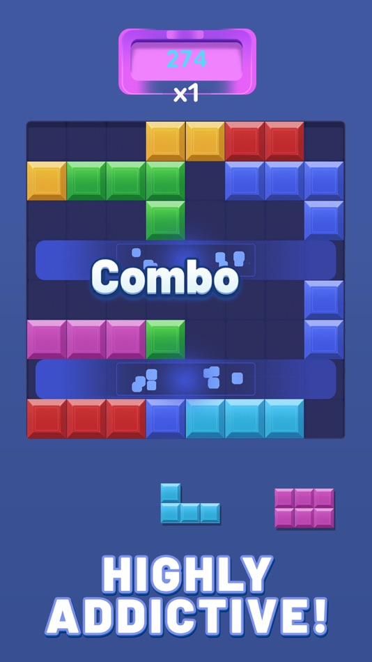 #5. Blocky Puzzle - Relaxing Game (iOS) 由: FlashRead Inc.