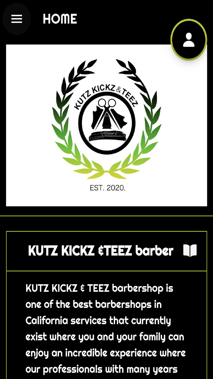 KUTZ KICKZ TEEZ barbershop