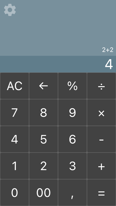 Calculator with history tape + Screenshot