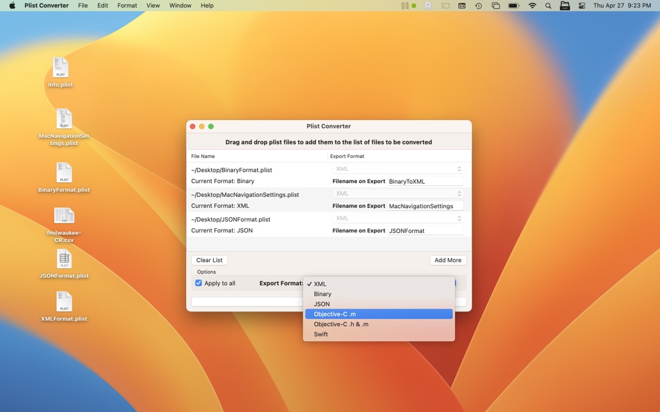 #2. Plist Converter (macOS) 由: App Tyrant Corp