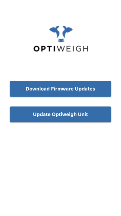 Optiweigh Firmware Updater Screenshot