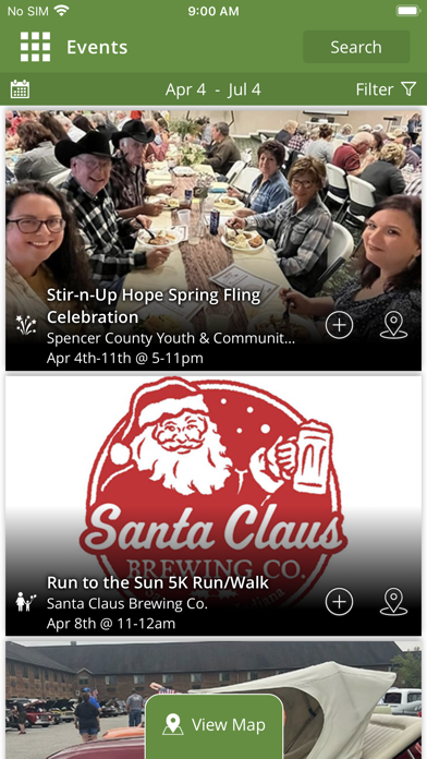 Santa Claus, Ind., Area Screenshot