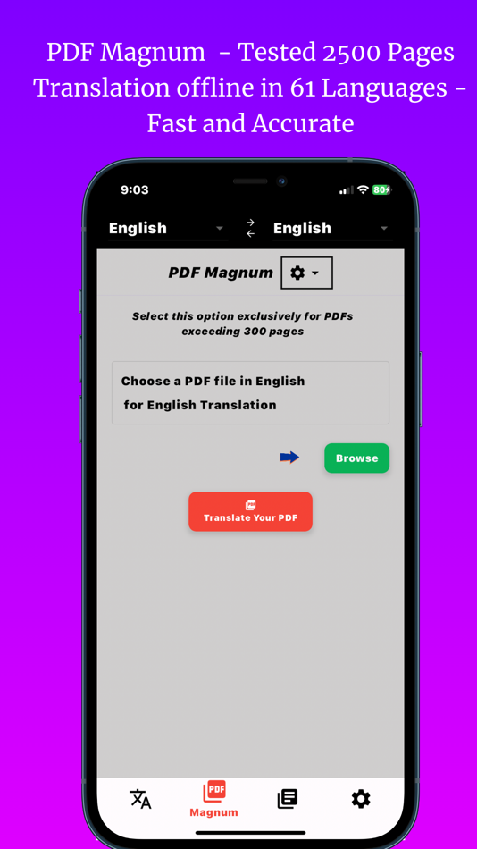 #4. PDF Language Translator (iOS) 由: Rajaram Bhaskaran