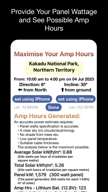 Camping Solar for Panel Setup screenshot-4