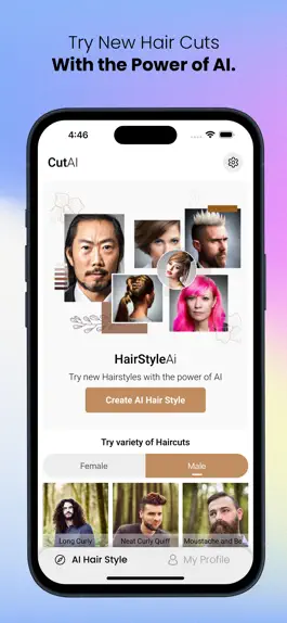 Game screenshot CutAI - AI Hair Style Changer mod apk