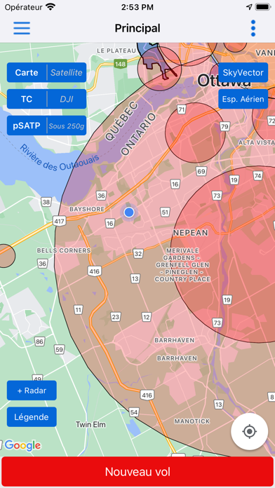Screenshot #1 pour Pilote de drone Canada