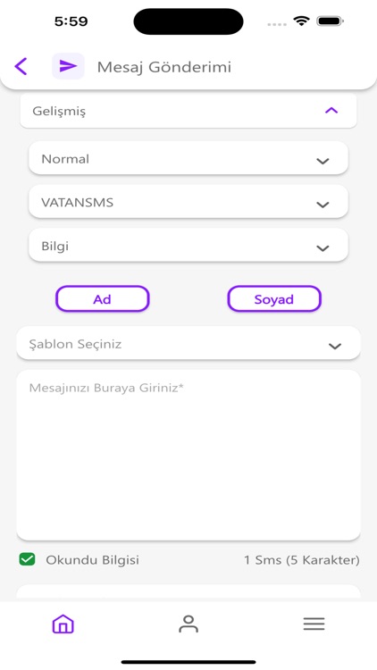 VatanSMS NET screenshot-3