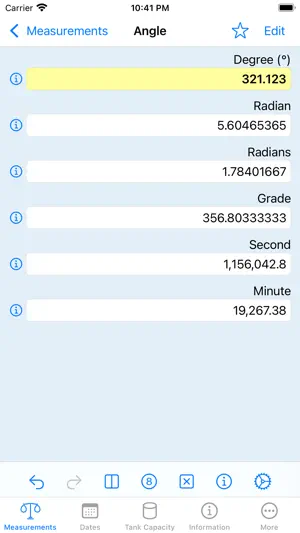 Converter of Units screenshot 2