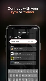 sweatbase iphone screenshot 3