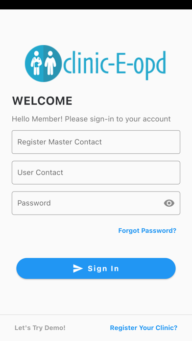 CLINICeOPD - Software Screenshot