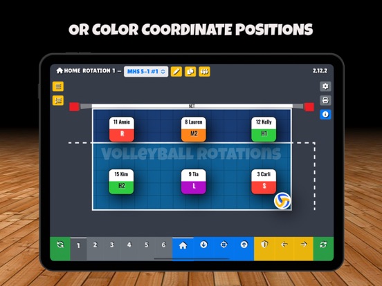 Volleyball Rotationsのおすすめ画像4