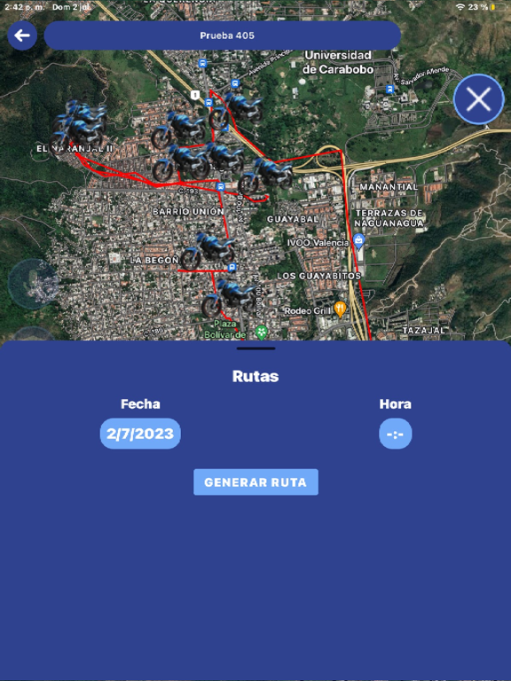LocalizApp iPad screenshot 3 - Navigation app