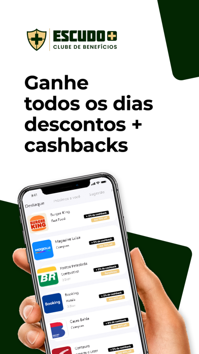 Escudo+ Clube de Benefícios Screenshot