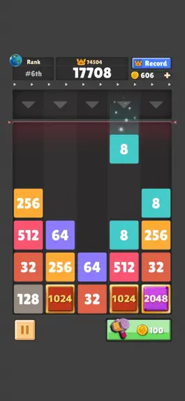 Game screenshot Drop The Number : Merge Puzzle hack