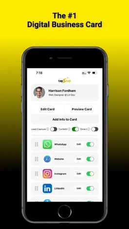 Game screenshot tapSnap: Digital Business Card mod apk