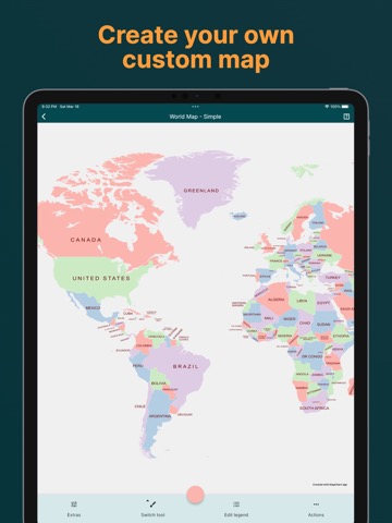 MapChart Appのおすすめ画像1