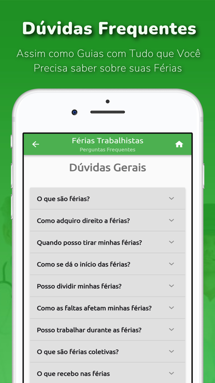 Cálculo de Férias Fácil