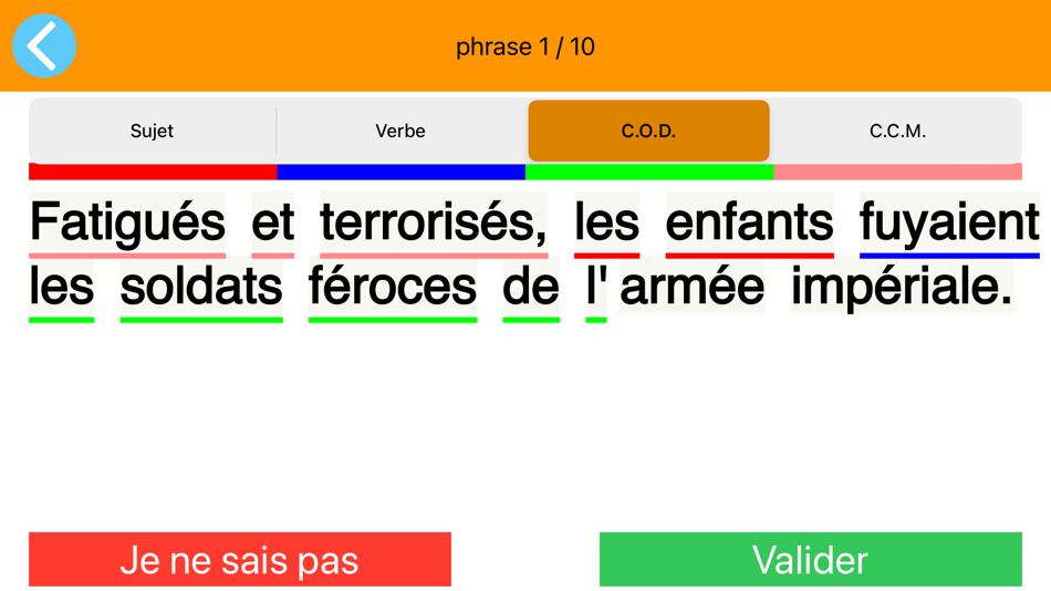 #1. Grammaire CP-CM2 (iOS) 由: CROMBEZ Emmanuel