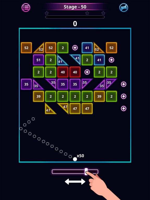 Screenshot #4 pour Brick Smasher: Brick Ball Game