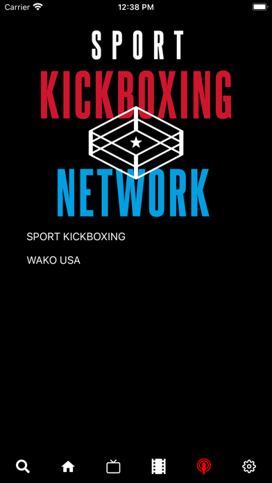 Sport Kickboxing Network Screenshot