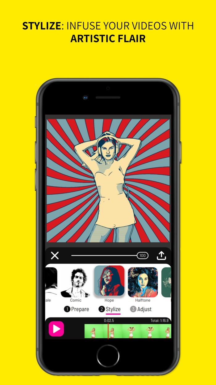 Toonita Video Pop Art Filters