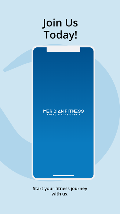 Meridian Fitness Screenshot